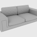 modèle 3D Canapé HELMUT SOFA (235x113xH80) - preview