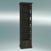 3d model Bookcase Cambridge with 2 drawers small (Dark Oak) - preview