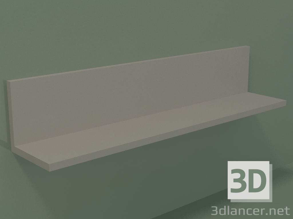 3d model Shelf (90U20002, Clay C37, L 60, P 12, H 12 cm) - preview