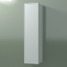 3d model Armario de pared con 1 puerta (8BUBEDD01, 8BUBEDS01, Glacier White C01, L 36, P 36, H 144 cm) - vista previa