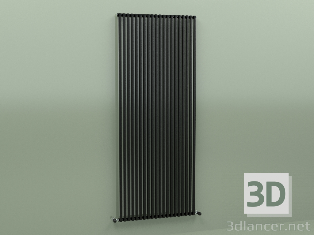 3d model Radiator SAX (H 2000 20 EL, Black - RAL 9005) - preview