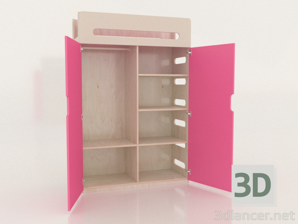 modello 3D Armadio aperto MOVE WA (WFMWA2) - anteprima