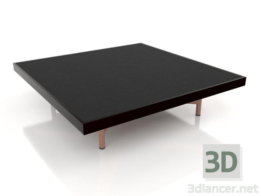 3D Modell Quadratischer Couchtisch (Schwarz, DEKTON Domoos) - Vorschau