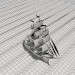 3d Sailboat "The Secret" model buy - render