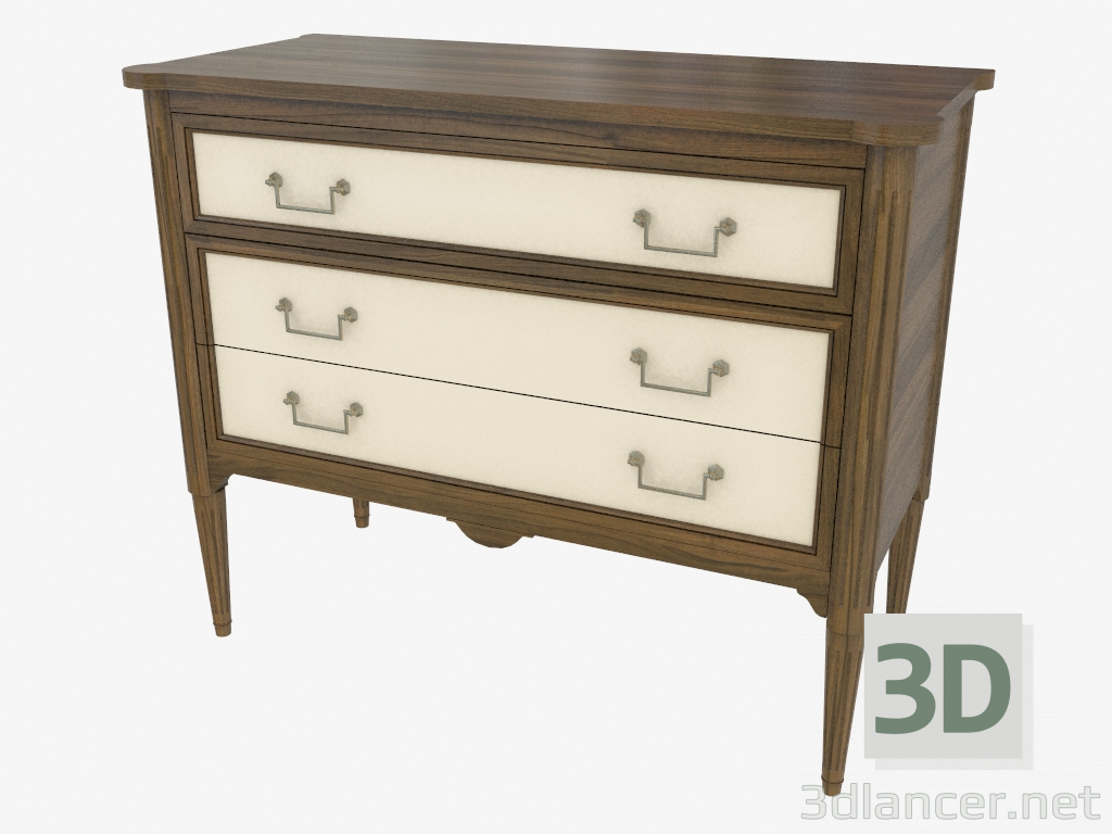 modèle 3D Commode en style classique JM002 DL - preview