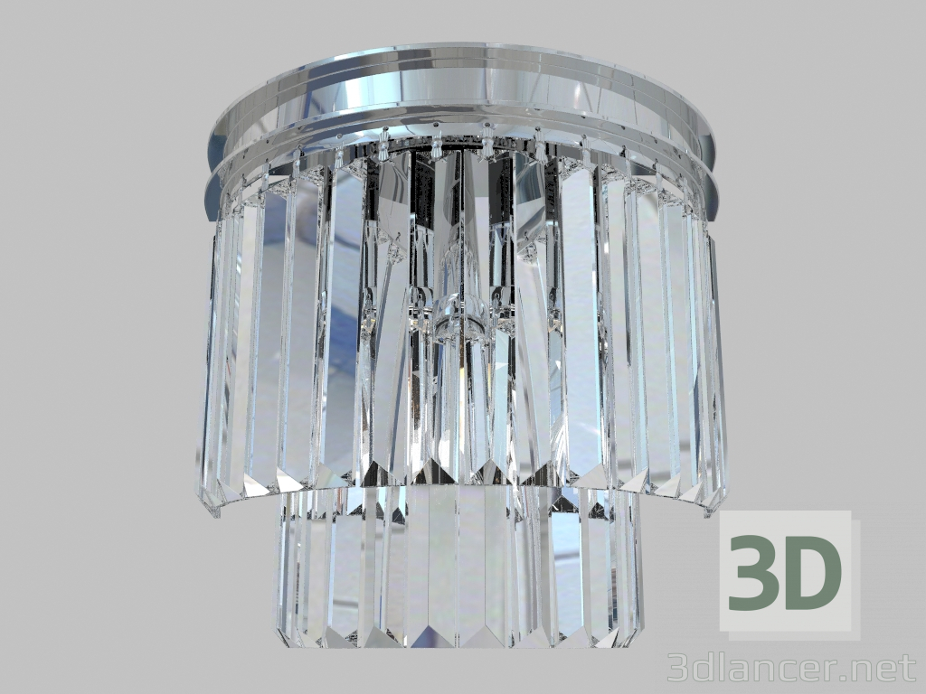 modello 3D Sconce (31101A nichel) - anteprima