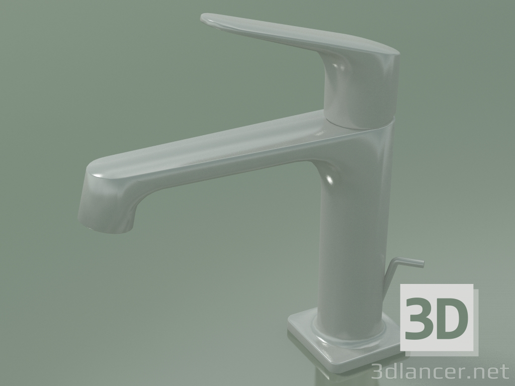 3d model Mezclador monomando de lavabo 100 (34010800) - vista previa