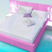3D Modell Bett - Vorschau