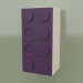 3d model Estante vertical de pared (Ametist) - vista previa