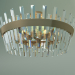 modello 3D Lampadario a soffitto Steccato 10111-8 (strotskis bronzo dorato-cristallo chiaro) - anteprima