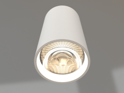 Lampada da superficie SP-POLO-R85-1-15W White 40deg (White, White Ring)