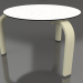 Modelo 3d Mesa lateral (Ouro) - preview