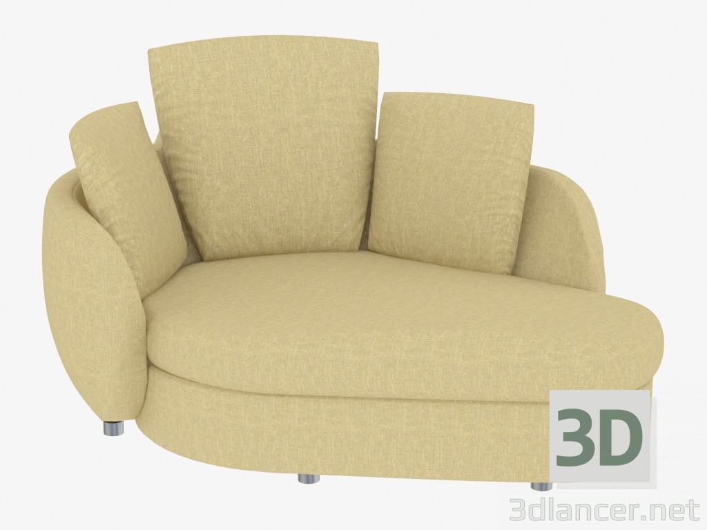 Modelo 3d Couch Las Vegas - preview