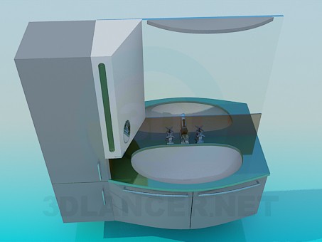 3d model Lavabo - vista previa