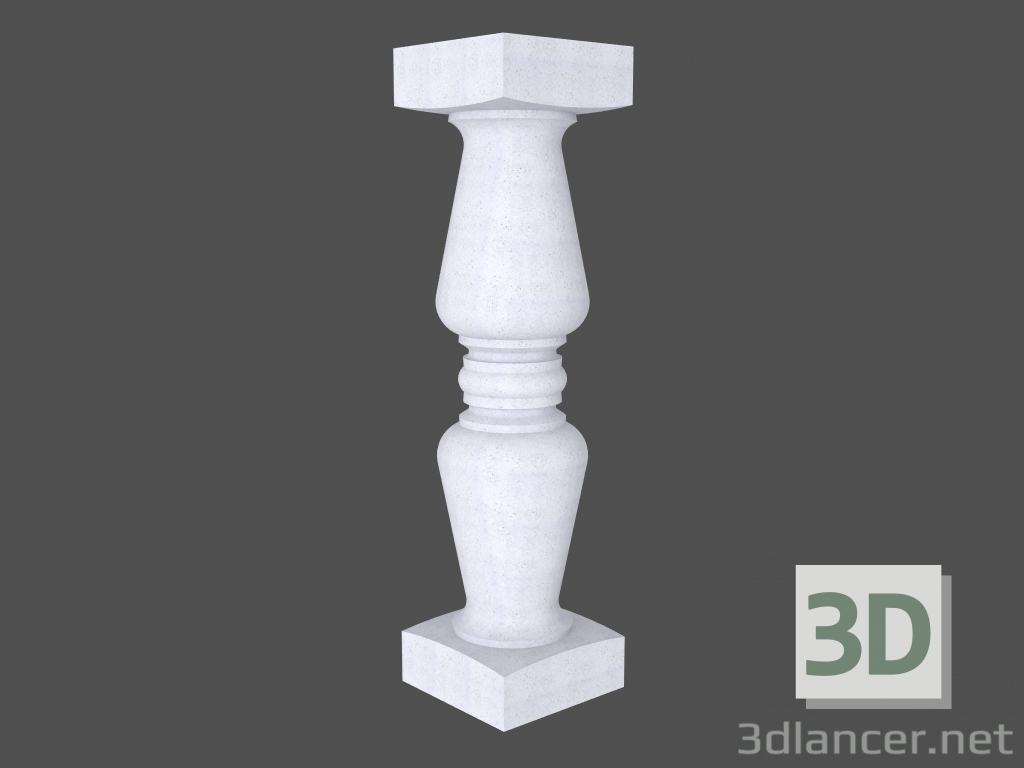 Modelo 3d Balaustrada (BB59D) - preview