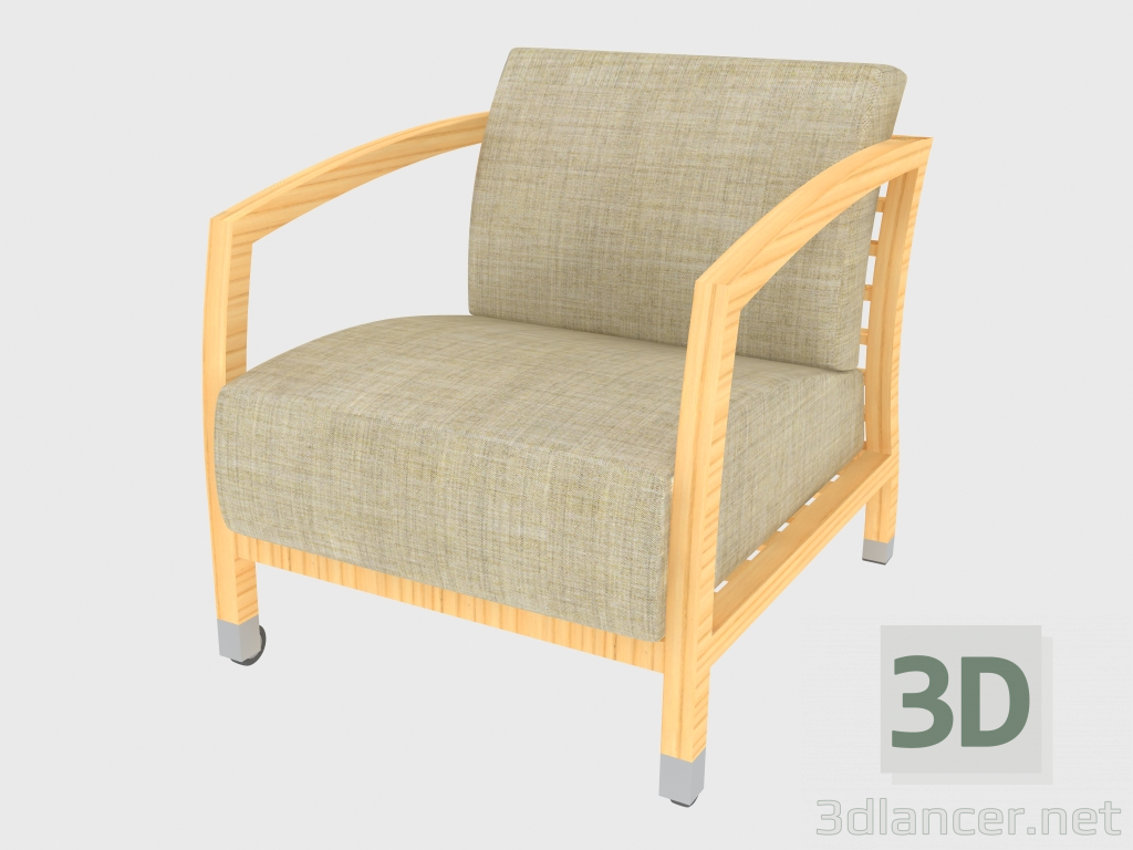 3d model Armchair - preview