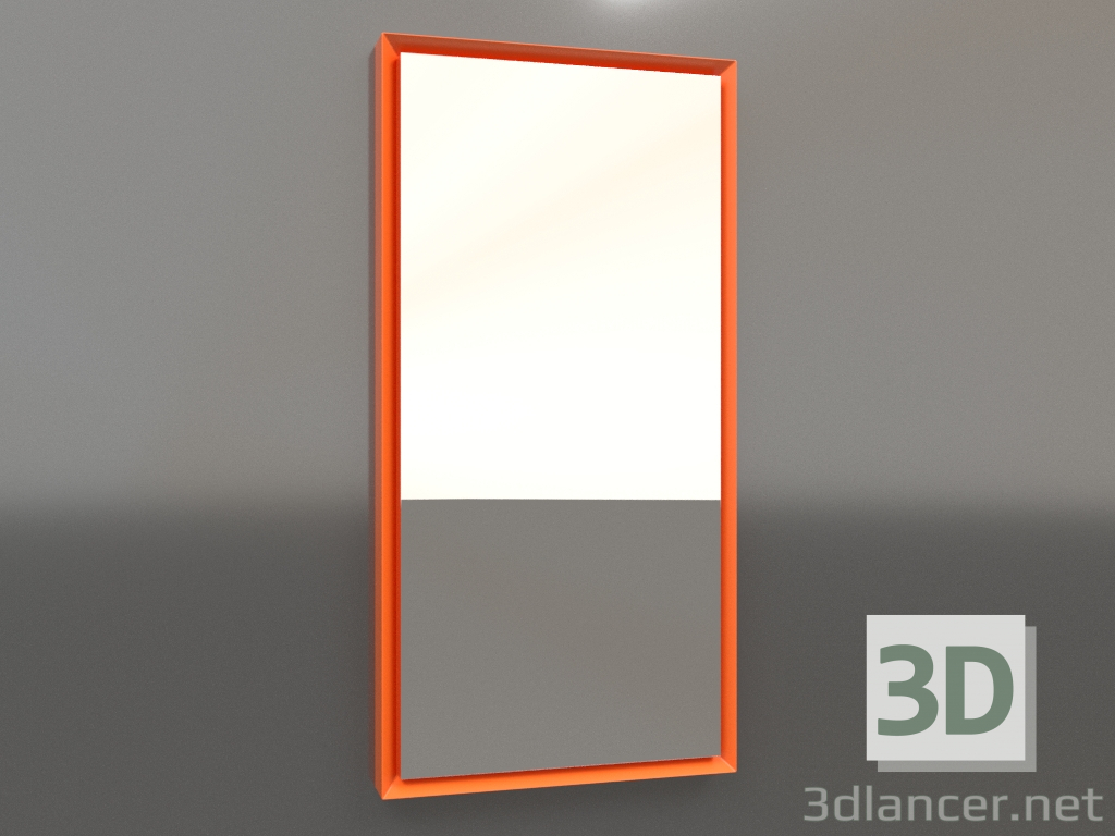 3d модель Зеркало ZL 21 (400x800, luminous bright orange) – превью