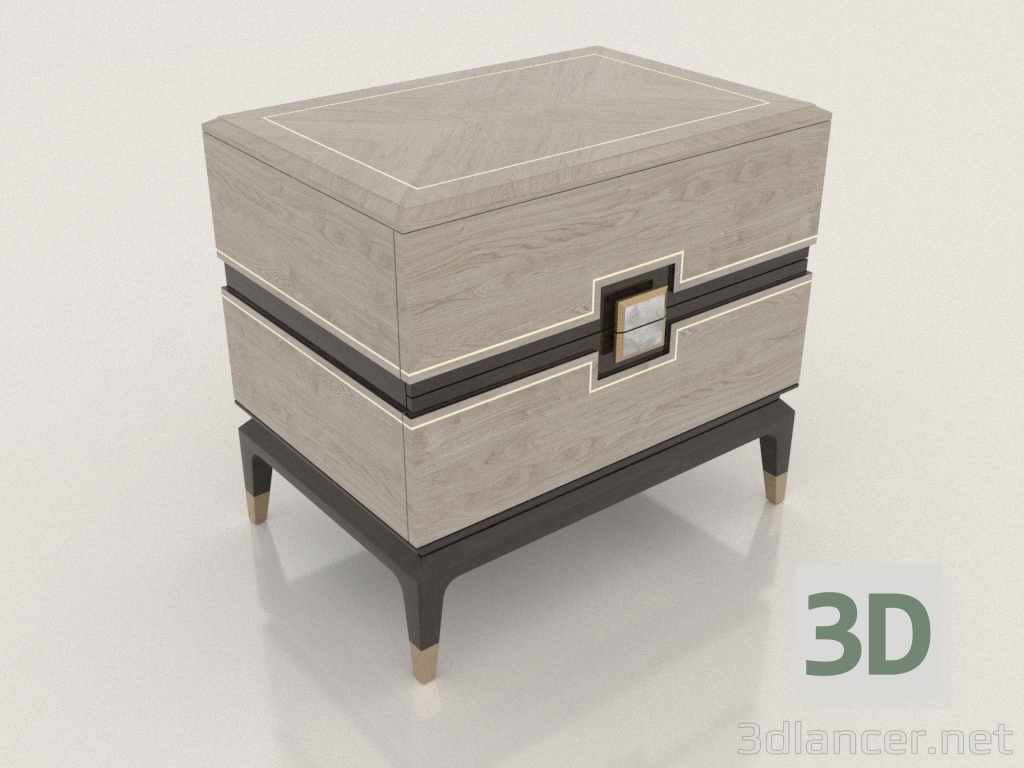 Modelo 3d Criado-mudo - preview