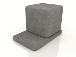 Pouf Coast S (cinza)