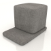 modèle 3D Pouf Coast S (gris) - preview