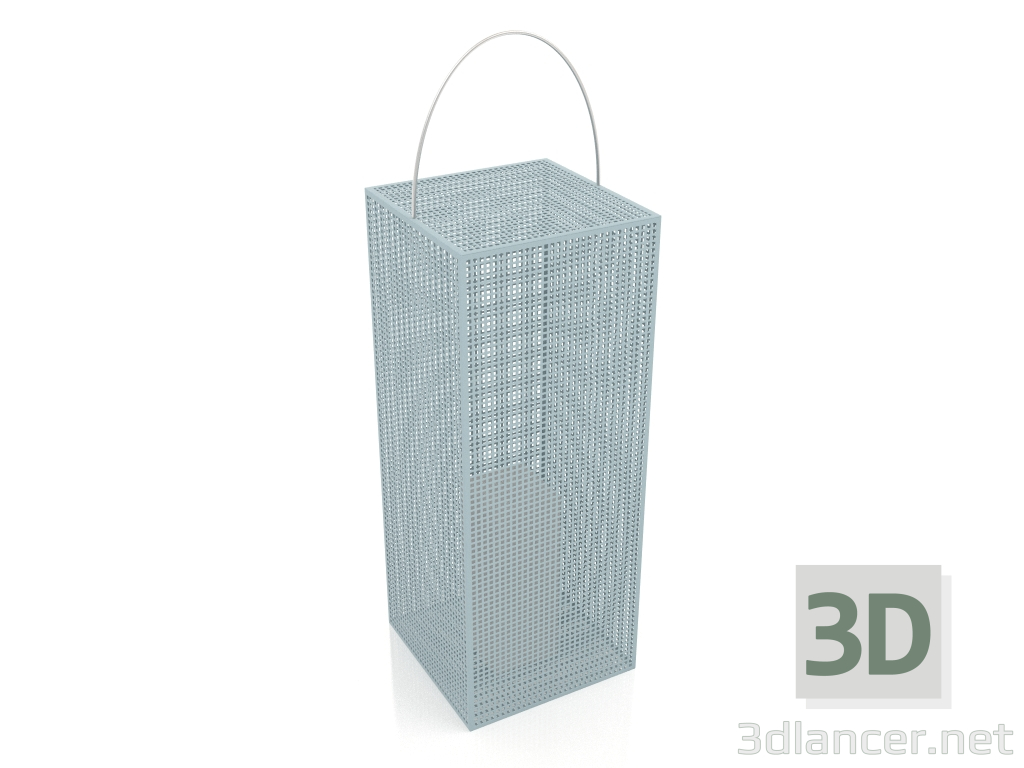 3d model Caja de velas 4 (Gris azul) - vista previa