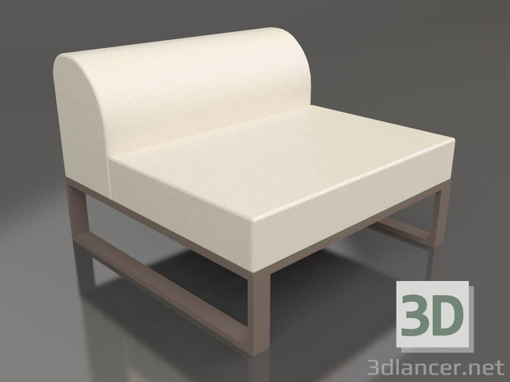 Modelo 3d Módulo central (Bronze) - preview