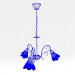 3d Chandelier Accento Lighting Korra model buy - render