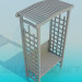 Modelo 3d Banco do jardim - preview