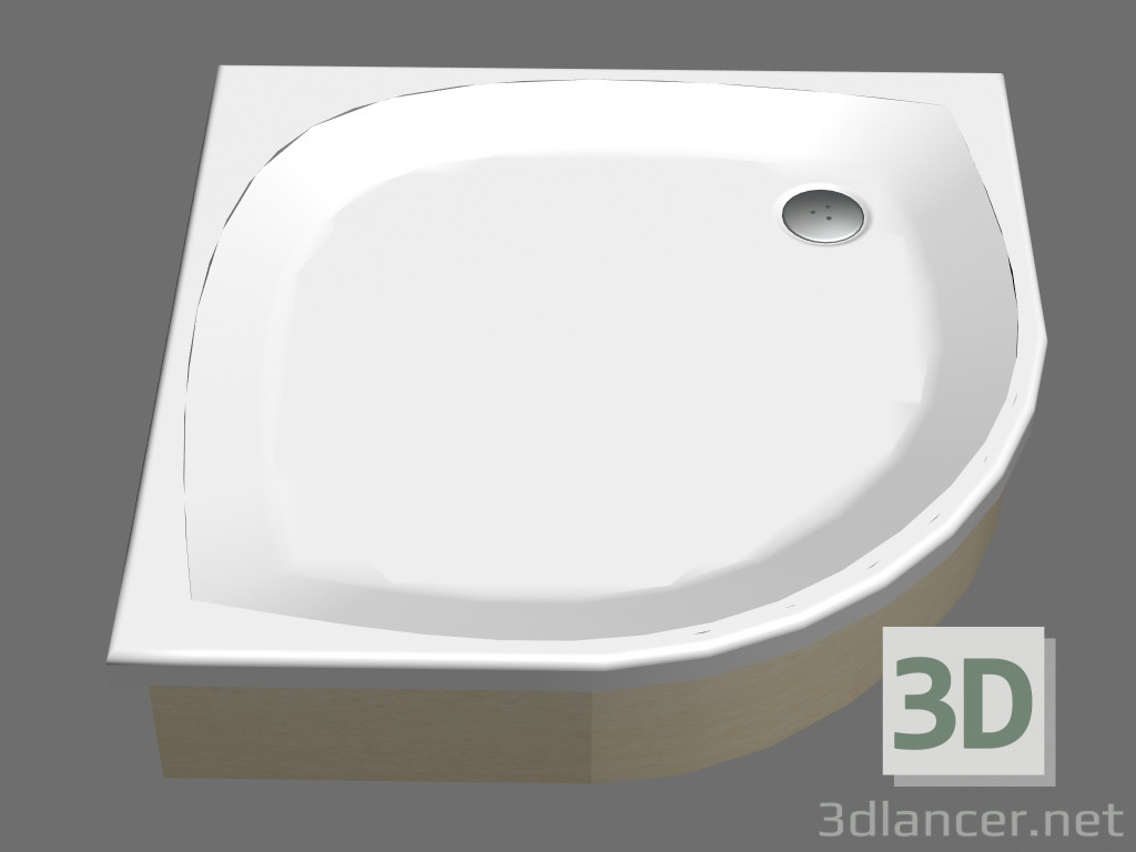 3d model Shower tray 80 ELIPSO EX - preview