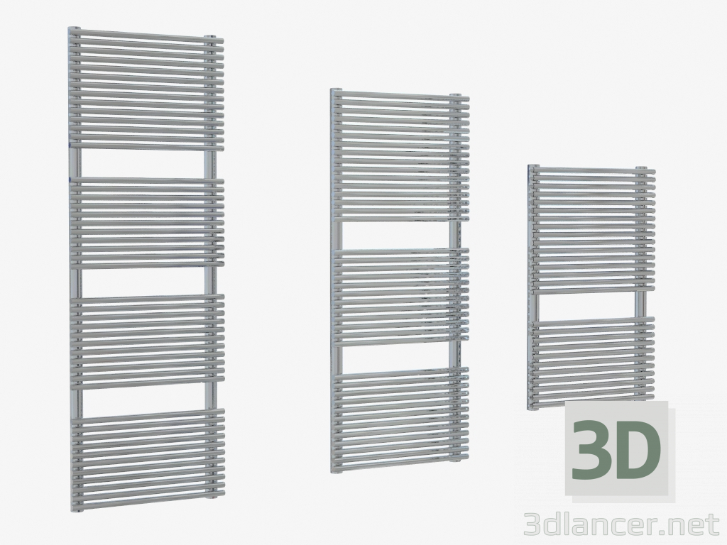 3D Modell Heizkörper aus Edelstahl Elen - Vorschau