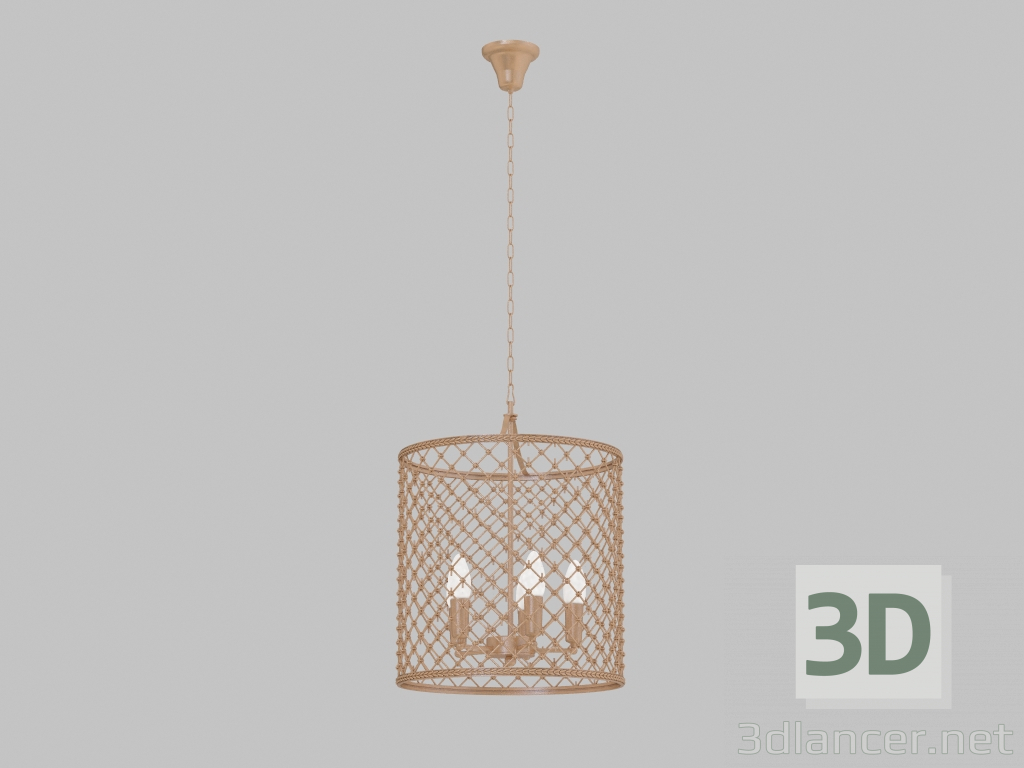 Modelo 3d Candelabro Casablanca (1026-5P) - preview