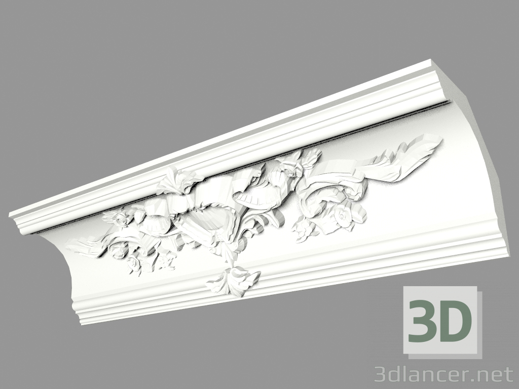 3d model Molded eaves (КФ67ц) - preview