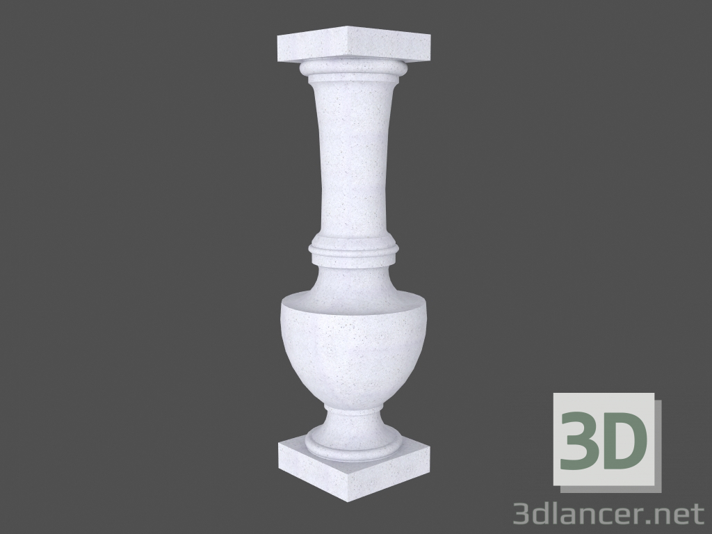 3D Modell Balustrade (BB63A) - Vorschau