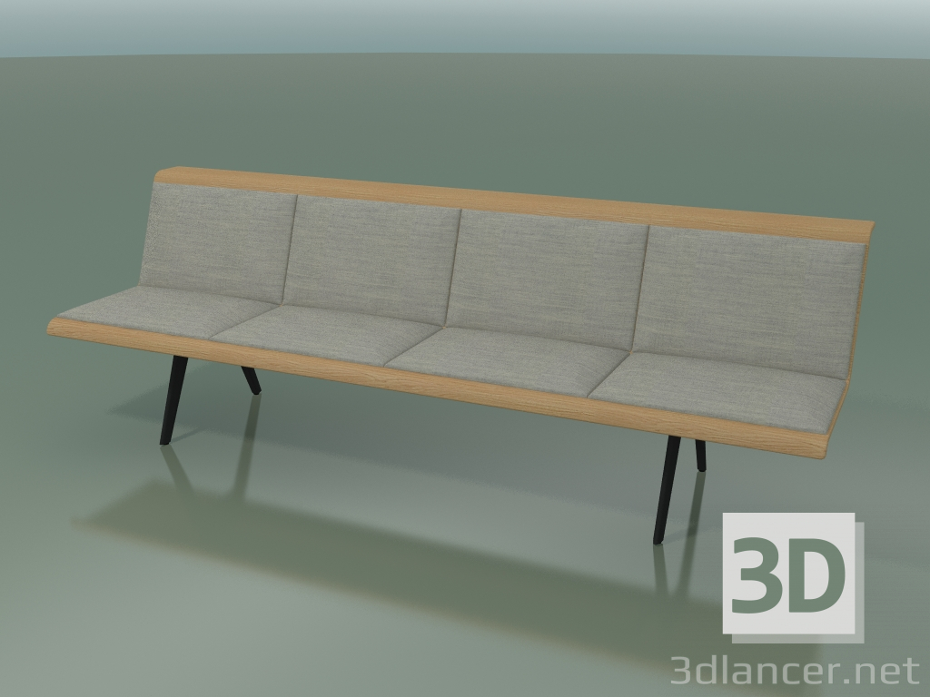 3d модель Модуль центральный Waiting 4548 (L 240 cm, Oak effect) – превью