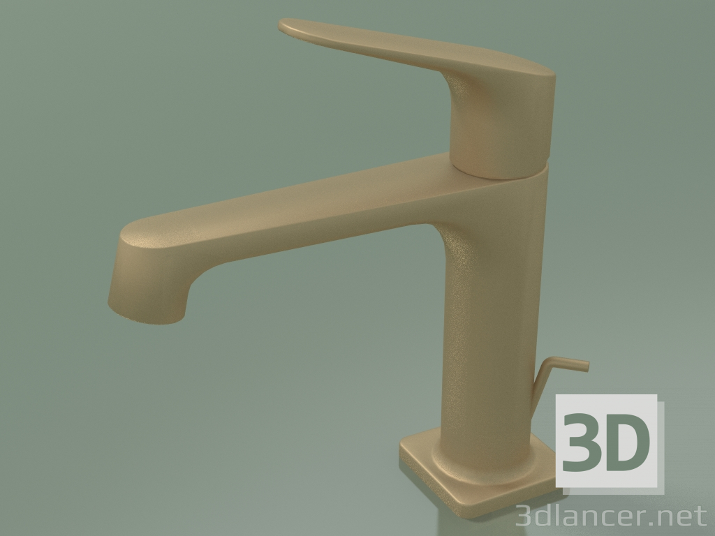 3d model Mezclador monomando de lavabo 100 (34010140) - vista previa