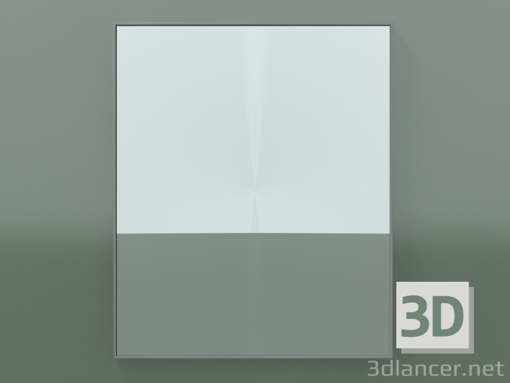 3d model Mirror Rettangolo (8ATMC0001, Silver Gray C35, Н 72, L 60 cm) - preview