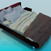 3D Modell Bett - Vorschau