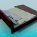 3D Modell Bett - Vorschau