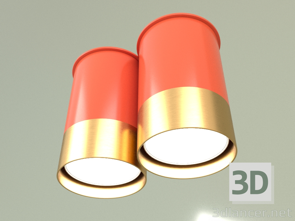 3d model Foco BP 6361-2 (Coral) - vista previa