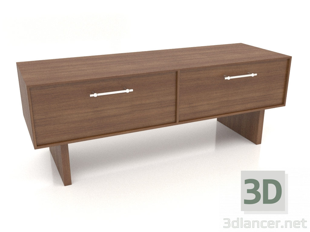 3D Modell Schrank ТМ 061 (1200x400x450, Holzbraun hell) - Vorschau