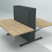 3D Modell Arbeitstisch Flow FLW18 (1800x1900) - Vorschau