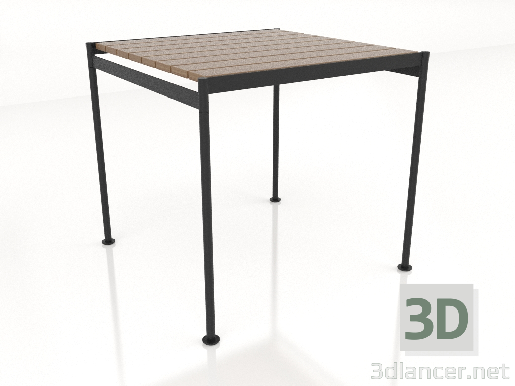 3d model Dining table 80x80 cm - preview