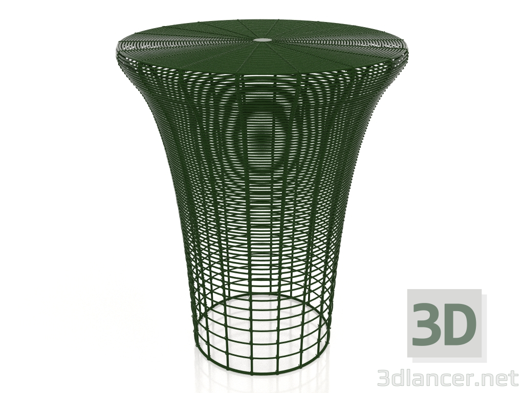 Modelo 3d Banqueta alta (verde garrafa) - preview