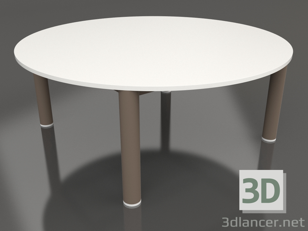 3D Modell Couchtisch D 90 (Bronze, DEKTON Zenith) - Vorschau