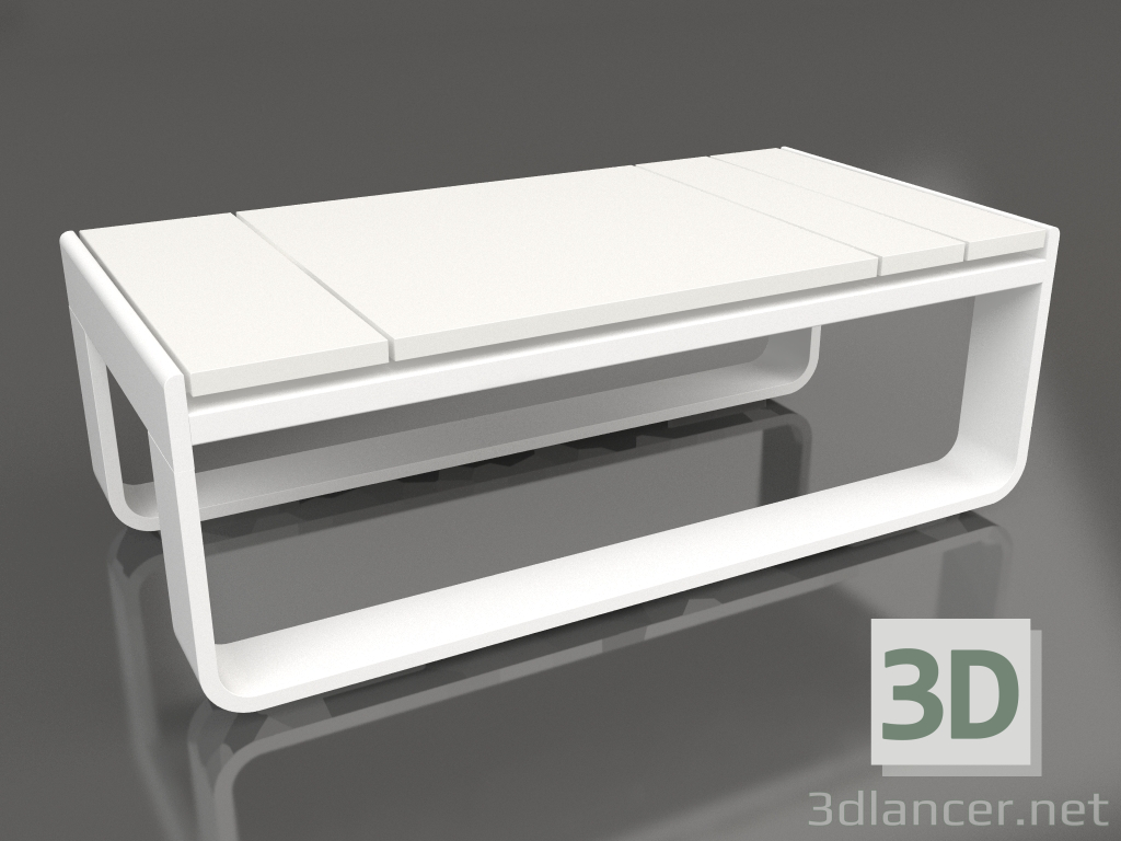 3d model Mesa auxiliar 35 (DEKTON Zenith, Blanco) - vista previa