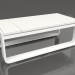 3d model Mesa auxiliar 35 (DEKTON Zenith, Blanco) - vista previa