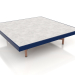 3d model Square coffee table (Night blue, DEKTON Kreta) - preview