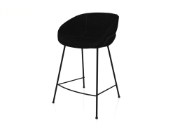 Feston semi-bar chair 65 cm (Black)