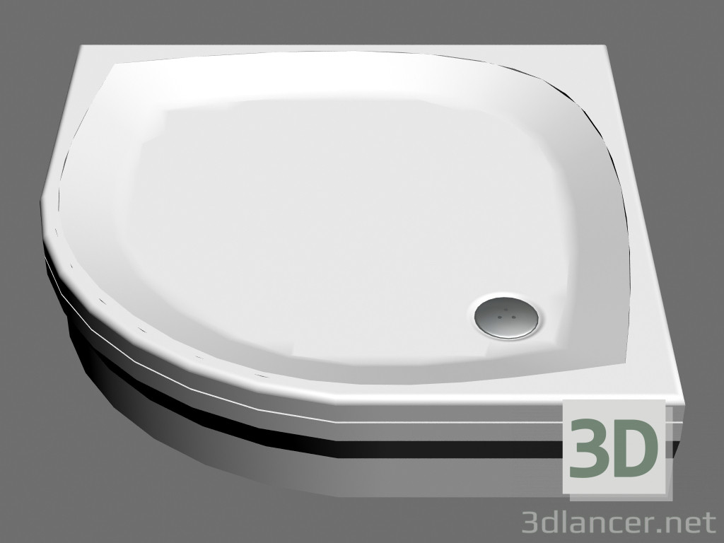 Modelo 3d Bandeja do chuveiro ELIPSO 80 PAN - preview