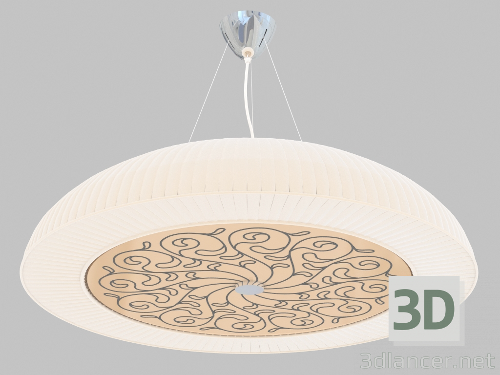 modello 3D Lampadario Yakuza (1030-6P) - anteprima